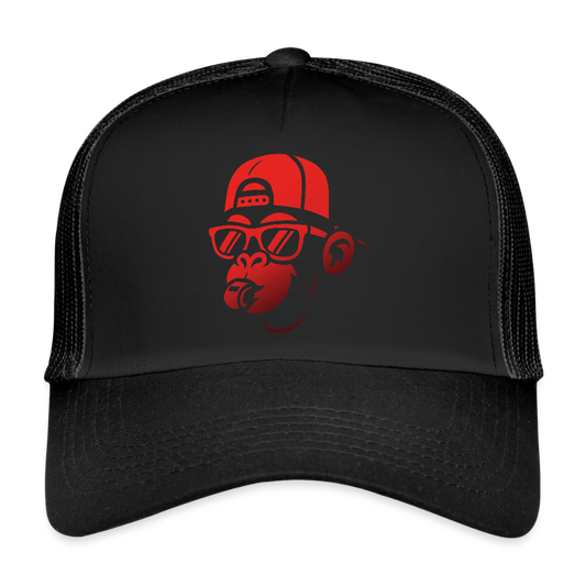 Kepsapan | Röd - black/black