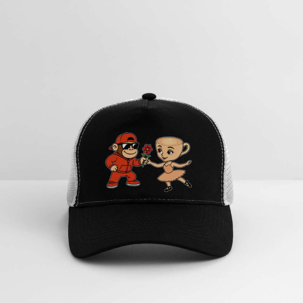 Ballerina cappucina - black/stone grey