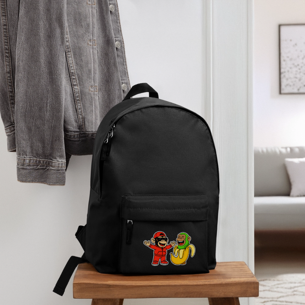 Stor ryggsäck | Chimpanzini banini - black