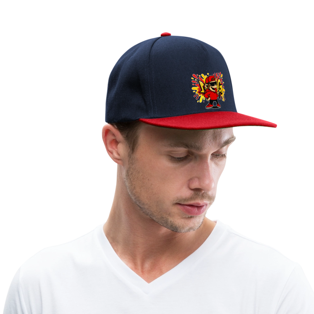 Graffitiapan - navy/red