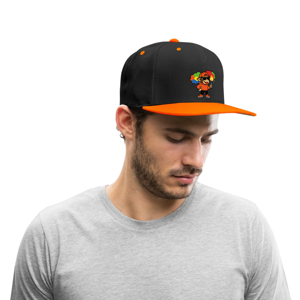 Bengalapan - black/neon orange
