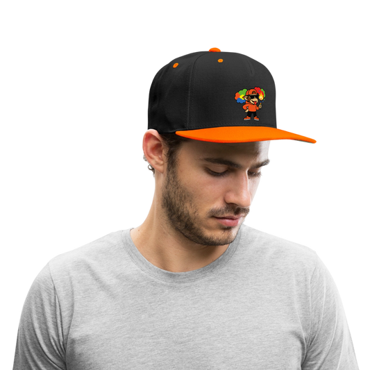 Bengalapan - black/neon orange