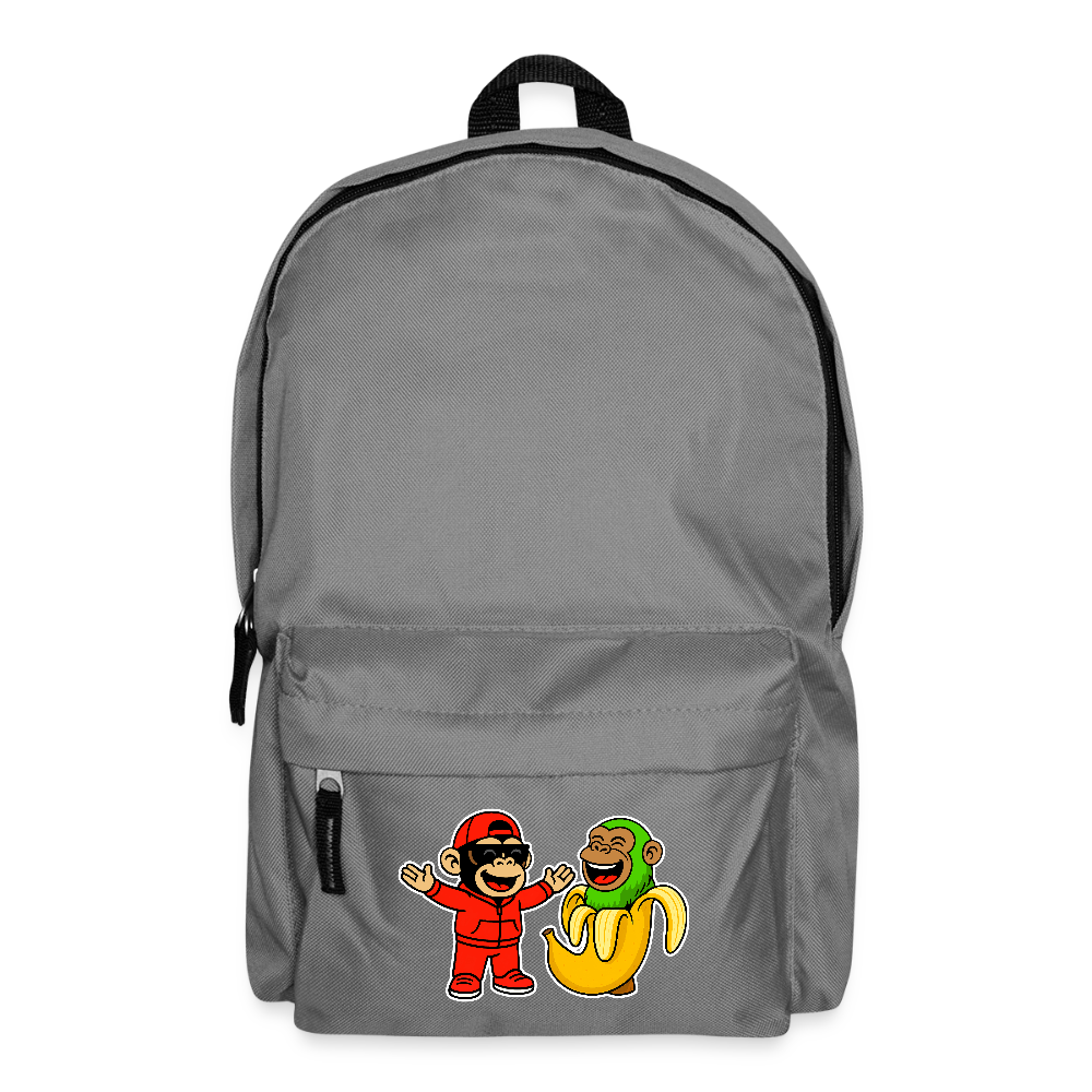 Stor ryggsäck | Chimpanzini banini - elephant grey