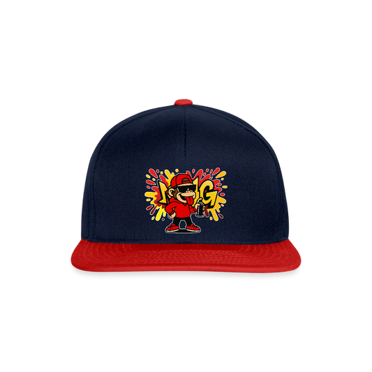 Graffitiapan - navy/red