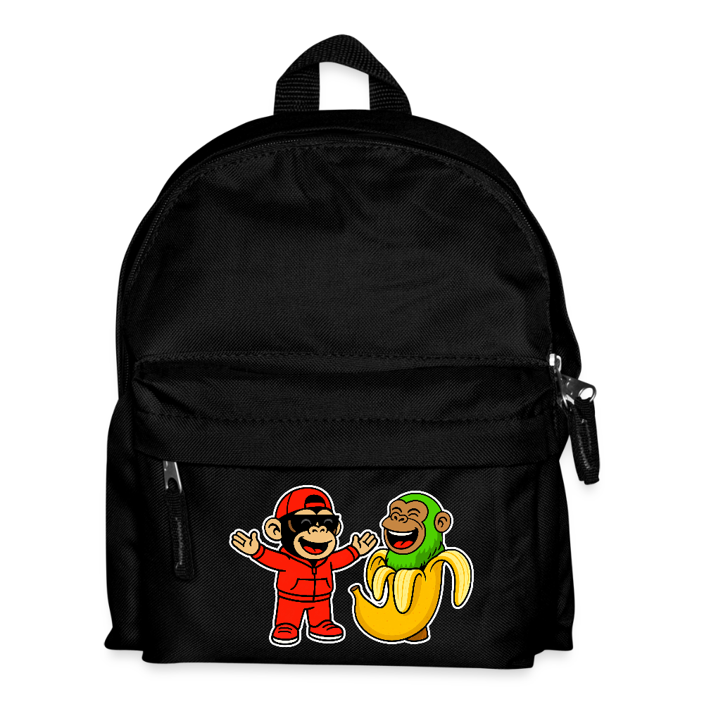 Liten ryggsäck | Chimpanzini bananini - black