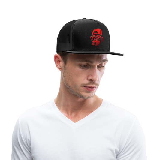 Kepsapan | Röd - black/black